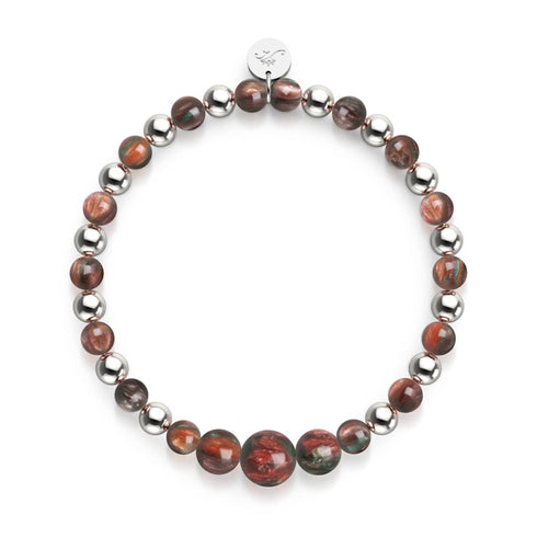 Schokoladenmousse | Dreamscape Opal Kaskadenarmband
